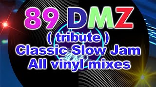 89 DMZ  tribute  CLASSIC SLOW JAM 90s  ALL VINYL MIXES [upl. by Ahcsropal]