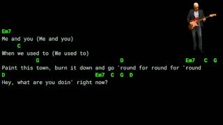 Keith Urban  Messed Up As Me  Lyrics Chords Vocals [upl. by Ebag875]