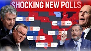 2024 Senate Map Predictions Based On the Latest Poll in EVERY SINGLE RACE [upl. by Erving]