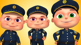 Zool Babies As Police Episode  Cartoon Animation For Children [upl. by Suiradal282]