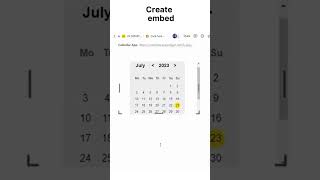 How to add calendar widget in Notion [upl. by Rubi]