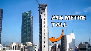 Construction of the breathtaking TORRE REFORMA in MEXICO CITY  CINEMATIC TIMELAPSE 4K [upl. by Carlene155]