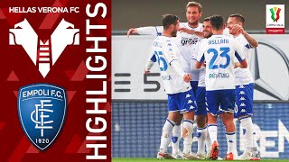 Hellas Verona 34 Empoli  7Goal Thriller sees Empoli Through  Coppa Italia Frecciarossa 202122 [upl. by Eleen]