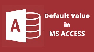 How to set Default Value in MS ACCESS  MS Access Tutorial in Bangla [upl. by Anet609]