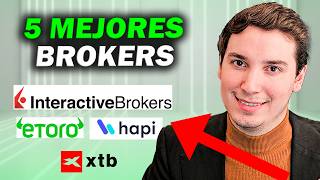 Los 5 MEJORES BROKERS para INVERTIR en ETFs ✅ [upl. by Ebaj]