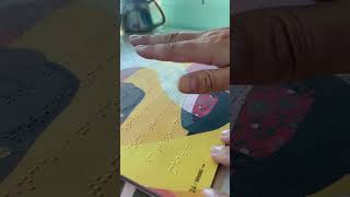 Braille reading technique [upl. by Pollyanna]