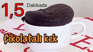 Çocuklar bile yapıyor❗️tatlı krizine çözüm❗️15 DAKİKADA çikolatalı kek  Figen Ararat [upl. by Just]