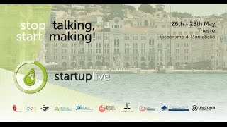 Startup Live Trieste 1 intervista a quotStart Up Progettiamo il Presentequot di Simona Regina [upl. by Reffinnej]