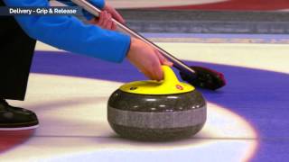 Discover Curling  Learn to Curl 3  Grip and Release [upl. by Ellainad908]