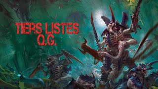 40K Tyranids V9 cheaté  Les Tiers Liste QG [upl. by Dutchman980]