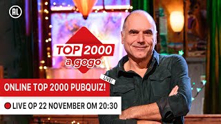 De Top 2000 Pubquiz  22 november vanaf 2030 uur [upl. by Nawd]