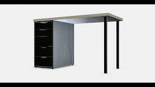 LAGKAPTEN  ALEX Desk 26  3DModel  WebAR [upl. by Siriso]