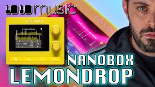 1010MUSIC NANOBOX LEMONDROP  Polyphonic Granular Mini Synth UNBOXING Y ALGUNOS PRESETS [upl. by Nageem561]