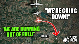 Plane CRASHES due to FUEL EXHAUSTION near Modesto CA [upl. by Demetris]