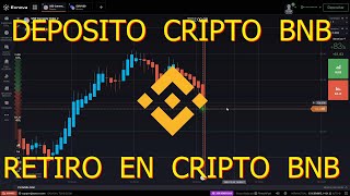 Deposito Cripto BNB  operativa EN Opciones Binarias Retiro cripto BNB [upl. by Jeffers]