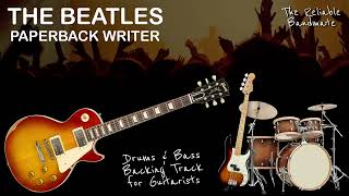 The Beatles  Paperback Writer Backing Track [upl. by Pantia]