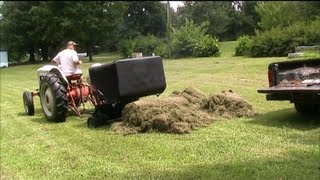 Harvesting and Using Grass Clippings as Mulch to Conserve Water in the Garden [upl. by Berneta]