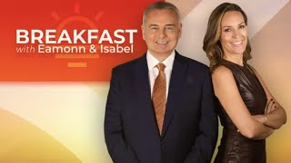 Breakfast with Eamonn amp Isabel  Tuesday 14th November [upl. by Inaffit]