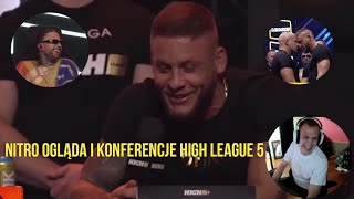 Nitro OGLĄDA Bomba vs Muran Maja Staśko  I konferencja High League 5 [upl. by Notneuq842]