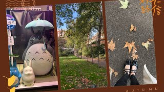 London 4K Vlog  Autumn is here  Anime Store [upl. by Tate415]