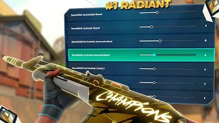 Valorant Console Top 1 Radiant  BEST SETTINGS [upl. by Dominga612]