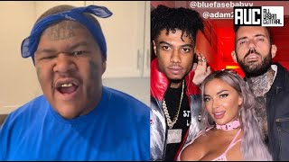 quotIm Sick Of Youquot Crip Mac Wants To Fight Adam22 After Inviting Blueface To Party [upl. by Weibel]