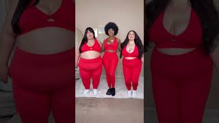 Same style different size wearing fabletics January drop midsizefashion plussizefashion [upl. by Lamont]