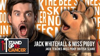 Jack Whitehall teaches Miss Piggy British Slang [upl. by Eustis]