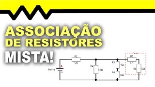 Associação mista de resistores Como calcular [upl. by Spiegleman]