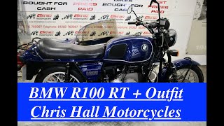 1981 BMW R100 RT  Watsonia Monaco Sidecar chrishallmotorcycles motorcycles bmw sidecars [upl. by Eenar]