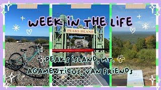 a week exploring maine  van meet ups  video diary 7 ♡ [upl. by Kenton]