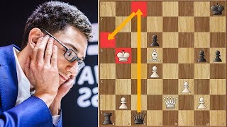 The Only Winning Move  Anand vs Caruana  Norway Championship 2018  Round 8 [upl. by Nylyahs]