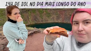 VLOG ISLÂNDIA UM PÃO ASSADO EMBAIXO DA TERRA VULCÂNICA • Karol Pinheiro e Maqui Nóbrega [upl. by Nanreh785]