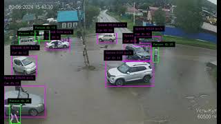 Car Accident Detection  Crash Detection  Computer Vision  AI [upl. by Acined]