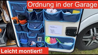 Ordnung in der WohnmobilGarage mit Organizern In 15 Minuten montiert Ordnung für das ganze Leben [upl. by Charlean]