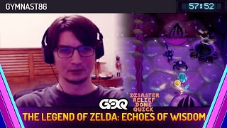 The Legend of Zelda Echoes of Wisdom by gymnast86 in 5752  Disaster Relief Done Quick 2024 [upl. by Nalorac]