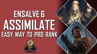 Gwent  Enslave 6 Assimilate Deck 1012  Easy Way to ProRank [upl. by Htiekal]