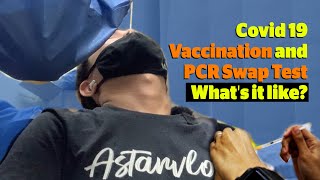 Covid 19 Vaccine And PCR Swab Test  Singapore Vaccine Must See [upl. by Korns114]