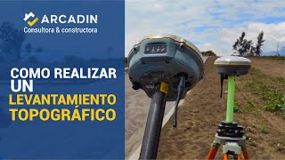 Como realizar un levantamiento topográfico con el equipo Trimble modelo R8S 👷 [upl. by Austina]