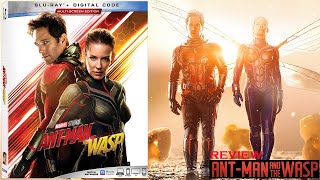 AntMan and the Wasp 2018 Blu Ray Review Paul Rudd Evangeline Lilly [upl. by Enecnarf]