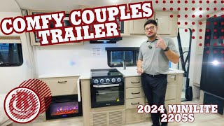 2024 Rockwood MiniLite 2205S Ultimate Couples Travel Trailer  Full Tour with Mitch  Rangeland RV [upl. by Jacenta]