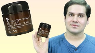 MIZON  All In One Snail Repair Cream Review [upl. by Mcconaghy]