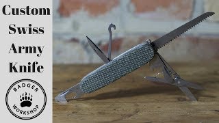 Making a Custom Swiss Army Knife [upl. by Akcire]