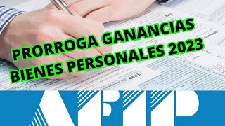 quotCambios en las fechas de impuestos Ganancias y Bienes Personales 2023 tramitesafip noticiasafip [upl. by Lawrenson]