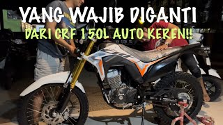 CRF 150L WARNA TERBARU 2022‼️ YANG WAJIB PERTAMA DIGANTI INI ASMR [upl. by Azeria]