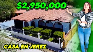 Hermosa CASA a un SUPER PRECIO y muebles de regalo en Jerez Zacatecas [upl. by Joell]