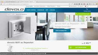 devolo AC Repeater WiFi BoosterExtender Setup amp Settings Tutorial [upl. by Clemmy]