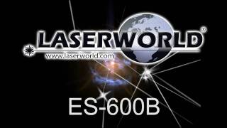 Laserworld  ES600B  Evolution Series single color ROYALBLUE 445nm laser projector [upl. by Abehsat]