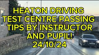 Heaton drivingtestroutes drivinglicense ukdrivingtest tips [upl. by Yeta]