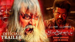 Kanchana 4 Movie Official Trailer Tamil – Comedy Horror New Movie  Ragava Lawrence  Release [upl. by Enoek]